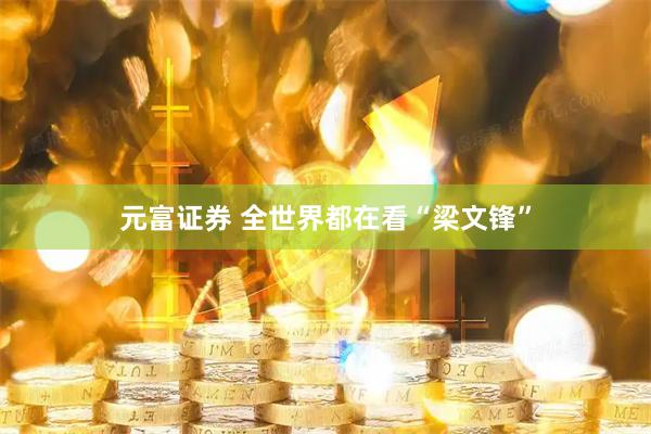 元富证券 全世界都在看“梁文锋”